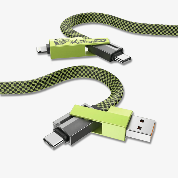 100W 4-in-1 USB-C Charging Cable