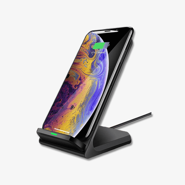 Sleek 10W Qi Wireless Stand – Universal Compatibili